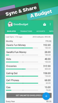 Goodbudget: Budget & Finance for PC screenshot 1