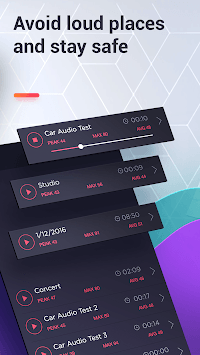 dB Meter - measure sound & noise level in Decibel for PC screenshot 3