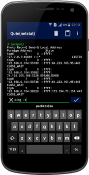 Qute: Command Console & Terminal Emulator for PC screenshot 2