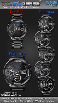 Dashing Gears HD WatchFace Widget & Live Wallpaper for PC screenshot 1