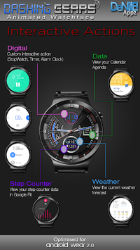 Dashing Gears HD WatchFace Widget & Live Wallpaper for PC screenshot 3