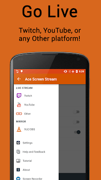 Ace Live Streaming & PC Mirroring for PC screenshot 2