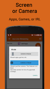 Ace Live Streaming & PC Mirroring for PC screenshot 3