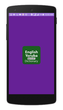 English to Yoruba Dictionary for PC screenshot 1