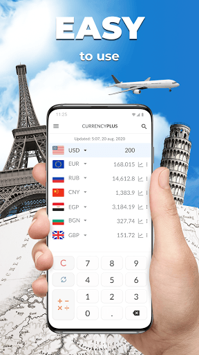 Currency Converter Plus Free with AccuRate™ for PC screenshot 1