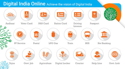 Online Seva : Digital Services India for PC screenshot 1