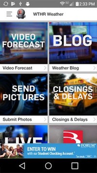 WTHR Live Doppler 13 Weather for PC screenshot 2