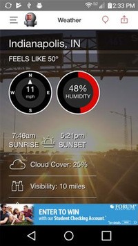 WTHR Live Doppler 13 Weather for PC screenshot 3