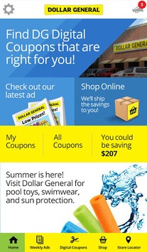 Dollar General - Digital Coupons, Ads And More for PC screenshot 1
