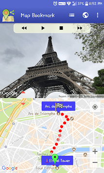 Map Bookmark / Streetview Player / GPX Viewer for PC screenshot 2