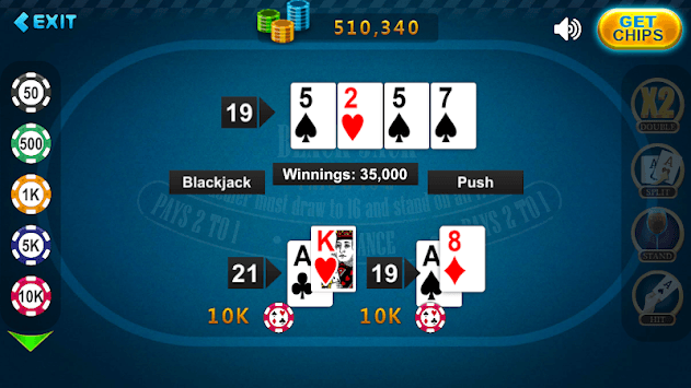 BlackJack 21 Offline for PC screenshot 2
