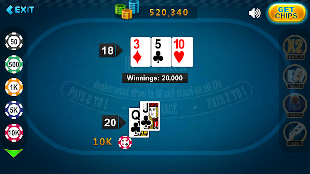 BlackJack 21 Offline for PC screenshot 3