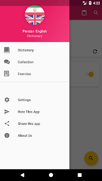 Persian English Offline Dictionary & Translator for PC screenshot 1