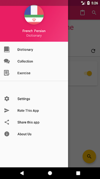 French Persian Offline Dictionary & Translator for PC screenshot 1