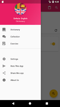 Sinhala English Offline Dictionary & Translator for PC screenshot 1