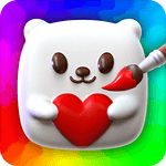 Squishy Magic: 3D Art Coloring & DIY Toys Maker APK