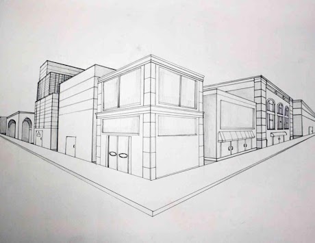 Drawing Perspective Building Ideas for PC screenshot 1