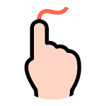 Draw finger (painter) for PC