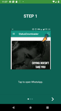 Status Downloader For Whatsapp Messenger. for PC screenshot 3