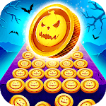 Coin Pusher Halloween Night - Haunted House Casino APK