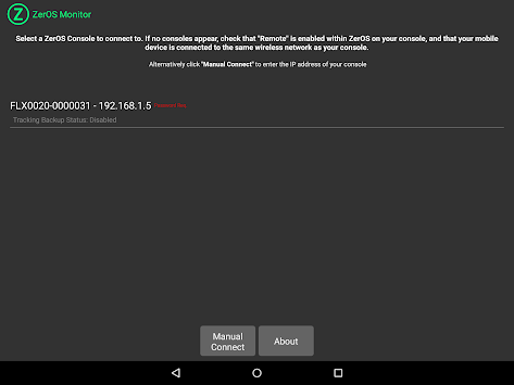ZerOS Monitor for PC screenshot 1
