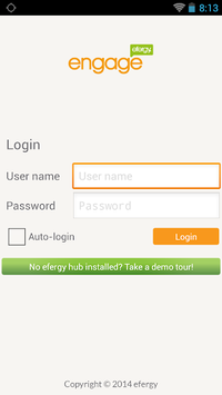 efergy engage for PC screenshot 1