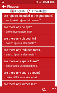 Finnish - English for PC screenshot 3