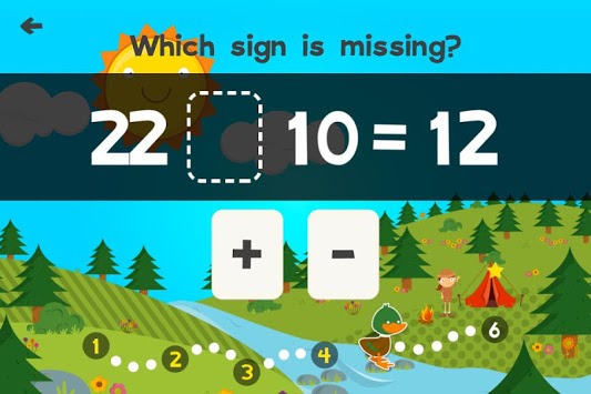 Animal Second Grade Math Games for Kids Free App for PC screenshot 2