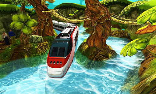 Water Surfer Bullet Train Games Simulator 2018 for PC screenshot 1