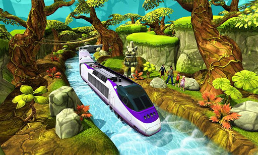 Water Surfer Bullet Train Games Simulator 2018 for PC screenshot 3