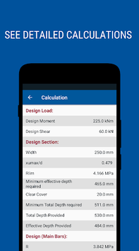 RCC Beam Design - Civil Engineering for PC screenshot 3