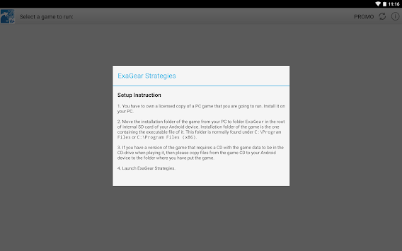 ExaGear Strategies - PC games for Android for PC screenshot 1