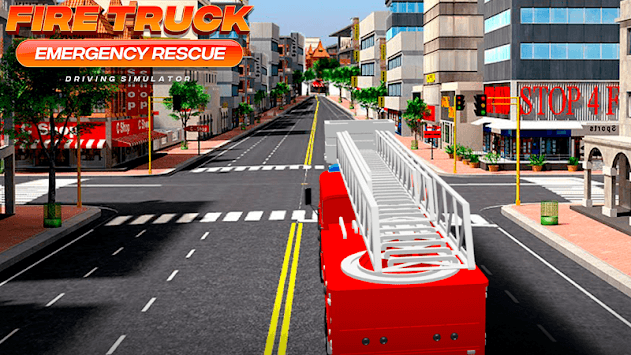 Fire Truck Emergency Rescue - Driving Simulator for PC screenshot 2