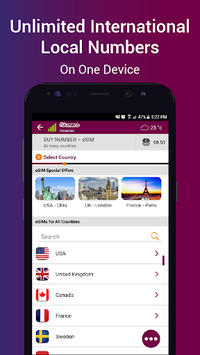 Numero eSIM - International Virtual Phone Numbers for PC screenshot 1