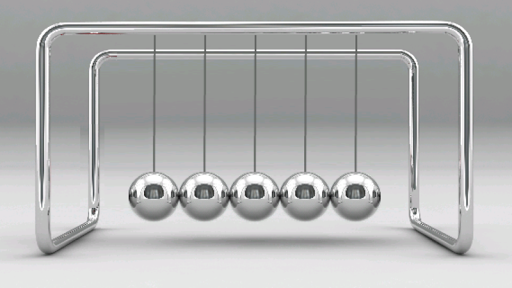 Newton's cradle antistress for PC screenshot 1
