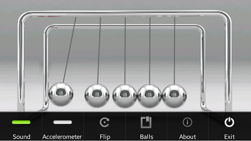 Newton's cradle antistress for PC screenshot 3