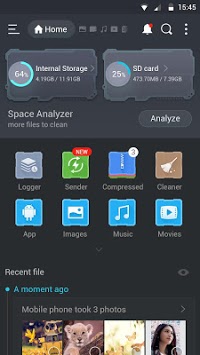 ES Dark Theme for free for PC screenshot 1