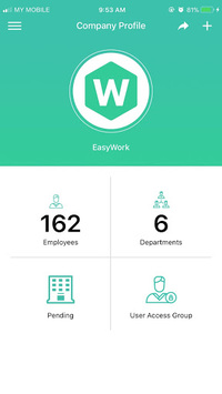 EasyWork- Company & HR system app for PC screenshot 3