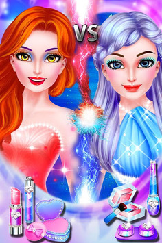 Ice VS Fire Princess Makeup for PC screenshot 2