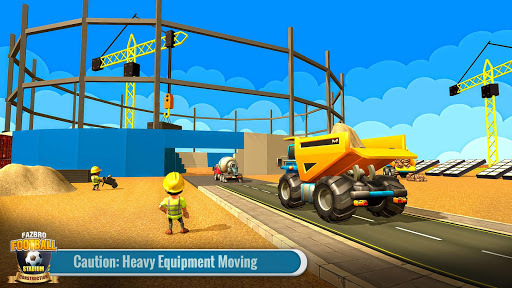 Football Stadium Builder Construction Crane Game for PC screenshot 1