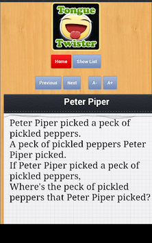 Tongue Twisters for PC screenshot 1