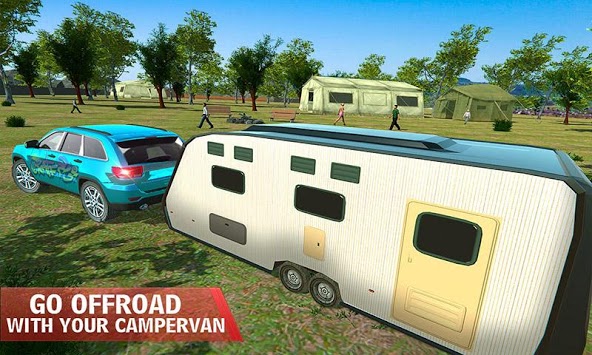 Camper Van, Truck Driving: Offroad Truck Simulator for PC screenshot 1