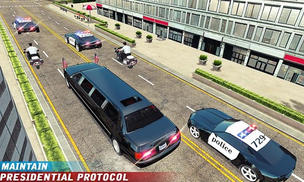 US President Helicopter, Limo Car Driving Games for PC screenshot 3