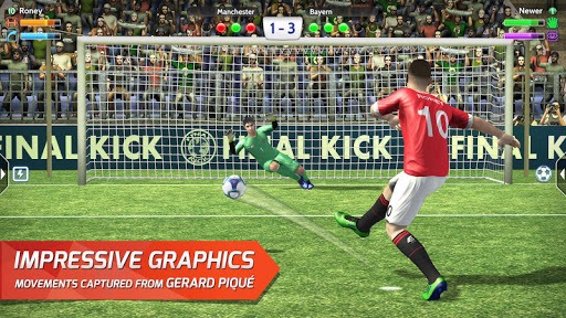 Final kick 2019: Best Online football penalty game for PC screenshot 3