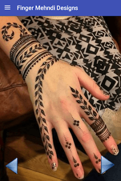 Fingers Mehndi Design for PC screenshot 1