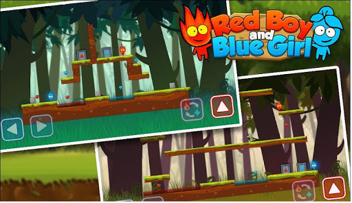 Red boy and Blue girl in Forest Temple Maze for PC screenshot 3
