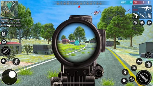 Fps Fire Battlegrounds Offline for PC screenshot 1