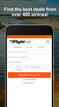 FlightHub - Book Cheap Flights, Hotels and Cars for PC screenshot 1