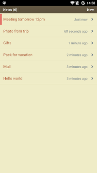 Classic Notes Lite - Notepad for PC screenshot 1