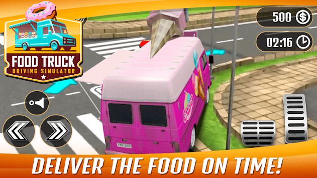 Food Truck Driving Simulator for PC screenshot 1